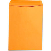 Kraft léger catalogue enveloppes, gommé, lb-20, 9 x 12, 250/boîte