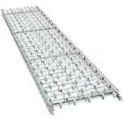 UNEX® SW 5'L 18"W Straight Galvanized Steel Skatewheel Conveyor - 16" BF - 16" WPF