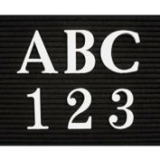 United Visual Products 2" White Roman Letter Sprue Set of 145 Characters