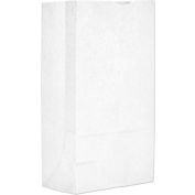 Paper Grocery Bags #12, 7-1/16"W x 4-1/2"D x 13-3/4"H, White, Pack of 200