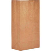 Extra Heavy Duty Paper Grocery Bags #5, 5-1/4"W x 3-7/16"D x 10-15/16"H, Kraft, Pack of 200