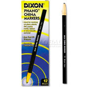 Dixon 77 China Marker, Black, Dozen