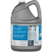 Diversey Floor Science Floor Cleaner, Gallon Bottle, 4 Bottles - 540441