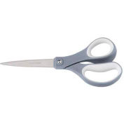 Fiskars 01-005409 recyclé Titanium quotidienne Softgrip ciseaux, 8" longueur, bleu/gris