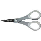 Fiskars 01-005411 recyclé Titanium quotidienne Softgrip ciseaux, 5" longueur, gris