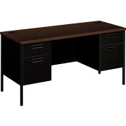 HON® Metro Series Kneespace Credenza, 60"L x 24"P x 29-1/2"H, Moka