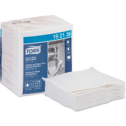 Tork Heavy-Duty Paper Wiper 1/4 Fold, 13" x 12.5", White, 56/Pack, 16/Case - 192136