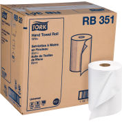 Tork Universal Hardwound rouleau essuie-tout, 1 pli, 7 4/5" W x 350 pieds, blanc, 12/caisse - RB351