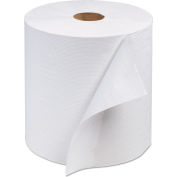 Tork Advanced Universal Hardwound Roll serviette, plis 1, 7 4/5 "W x 800 ft, blanc, 6/cas - RB800