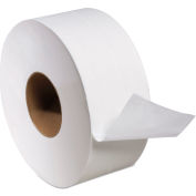Jumbo Tork Universal bain tissu, 2 plis, blanc, 3,6 "x 1000 ft, 8,8" Dia, 12/caisse - TJ0922A