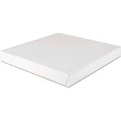SCT® Paperboard Pizza Boxes,16W" x 16"D x 1-7/8"H, White, 100/Carton