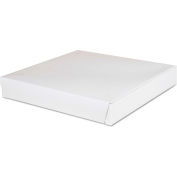 SCT® Lock-Corner Pizza Boxes, 12"W x 12"D x 1-7/8"H, White, 100/Carton