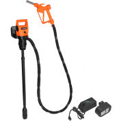Groz 45516 AC/DC Electric Drum Pump, With 19.2V Li-Ion Battery, 7.4 GPM