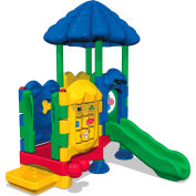 UltraPlay® Discovery Center Seedling Play Structure w/ Roof & Anchor Bolt