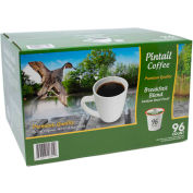Pintail Coffee Breakfast Blend Decaffienated, Medium Roast, 0.53 oz., 96 K-Cups/Box