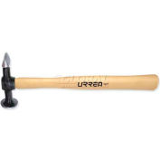 Urrea Bodywork/Finishing Hammer, 1427, 12-1/4" Long, W/Round & Flat Tips, Oak Handle