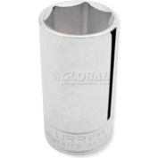 Urrea Deep SAE Socket, 5030H, 3/8" Drive, douille de 15/16", 2 1/2" de Long, 6 Pt
