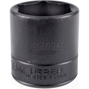 Douille Impact Urrea, 7436H, 1/2" Drive, prise 1 1/8", 1-9/16" OAL, Pt 6