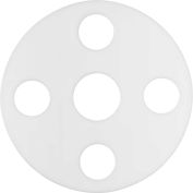 Full Face Compressible PTFE Flange Gasket for 4" Pipe-1/8"T - Class 300