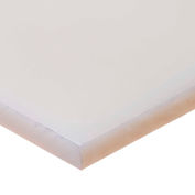 Feuille de plastique de polypropylène - 2" épais x 24" large x 48" long