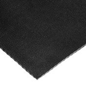 Textured Neoprene Rubber Sheet w/Acrylic Adhesive, 12"L x 12"W x 1/8" Thick, 40A, Black