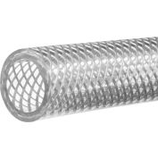 Reinforced High Pressure Clear PVC Tubing-1/2"ID x 5/8"OD x 100 ft.