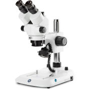 Euromex StereoBlue Trinocular Zoom Microscope w / Pillar Stand & LED Illumination, 7x à 45x
