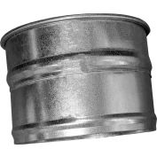 Us Duct Clamp Together Hose Adapter, 4 » Diamètre, Galvanisé, Jauge 24