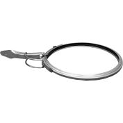 US Duct Clamp, 8" Diameter, Stainless Steel