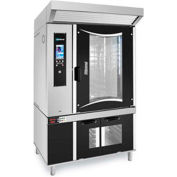 Univex Electric Half Rack Rotating Oven, 10 Trays, 16 kw, 208/240V, Digital Control, SS/Glass Door
