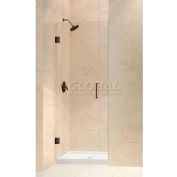 SON DreamLine-20307210F-06 Unidoor 30" Frameless douche charnière porte huilé finition Bronze