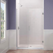 DreamLine son-243557210-04 Unidoor Plus à charnières de porte de douche, Nickel brossée, 35-1/2 à 36 "x 72"