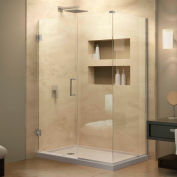 Cabine de douche, chromé, 50-01/2 "x 30-3/8" x 72" à charnières DreamLine SHEN-24505300-1 Unidoor Plus