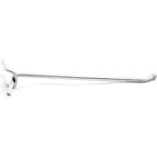 4" Peg Hook, Ball Tip, Bright Silver (Pack of 10)
