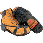 Due North Heavy Duty Industrial Footwear Traction Aid avec 14 pointes en carbure de tungstène, moyen
