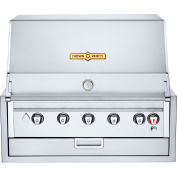 Ensemble de grilles intégrées Crown Verity 36 " - Gaz naturel