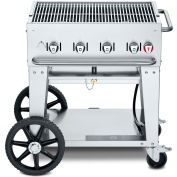 Crown Verity Mobile Outdoor Grill 30" - Natural Gas