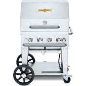 Crown Verity Mobile Outdoor Grill 30" Roll Dome Package - Propane