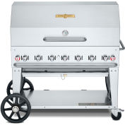 Crown Verity Mobile Outdoor Grill 48" Roll Dome Package - Bulk Propane tanks