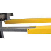 Protecteurs de lame de fourche pour polyéthylène fourches de 60 » - Jaune