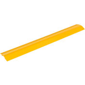 Tuyau en aluminium extrudé - Crossover de câble, jaune, 48" x 7-1/8" x 1-1/16"