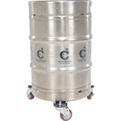 Keg Transport Skate 11-3/16 » et 16-1/4 » Diamètre utilisable, capacité de 200 Lb, noir