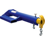 Shorty Forklift Telescopic Jib Boom Crane, 24" Centers, 6000 Lbs. Capacity