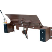 Edge-of Dock Leveler PP-2072 72"W Usable 20,000 Lb. Capacity - Hand Pump Hydraulic