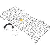 Vestil Nylon Pallet Rack Netting, 1 Net, 111" x 3/16" x 48", 2500 Lb Capacity, Black