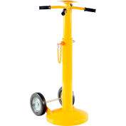Economy Trailer Stabilizing Jack with 2 Wheels SJ-35-EF 50,000 Lb. Static Capacity