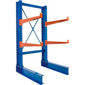 Cantilever Rack SD monoface unité, 6' H x 24" armes, Cap 5 500 lb. Émail cuit