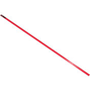 Baguette de palette en fibre de verre pour cerclage, 52-3/4"L x 1 » L x 1/8"P, Rouge