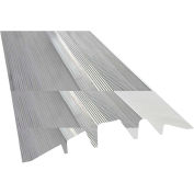 Tuyau en aluminium extrudé - Crossover de câble, argent, 60 " x 21-1/8" x 3-9/16"