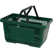 VersaCart® plastique panier 28 litres avec Nylon poignée 206-28 L - Drk vert, qté par paquet : 12